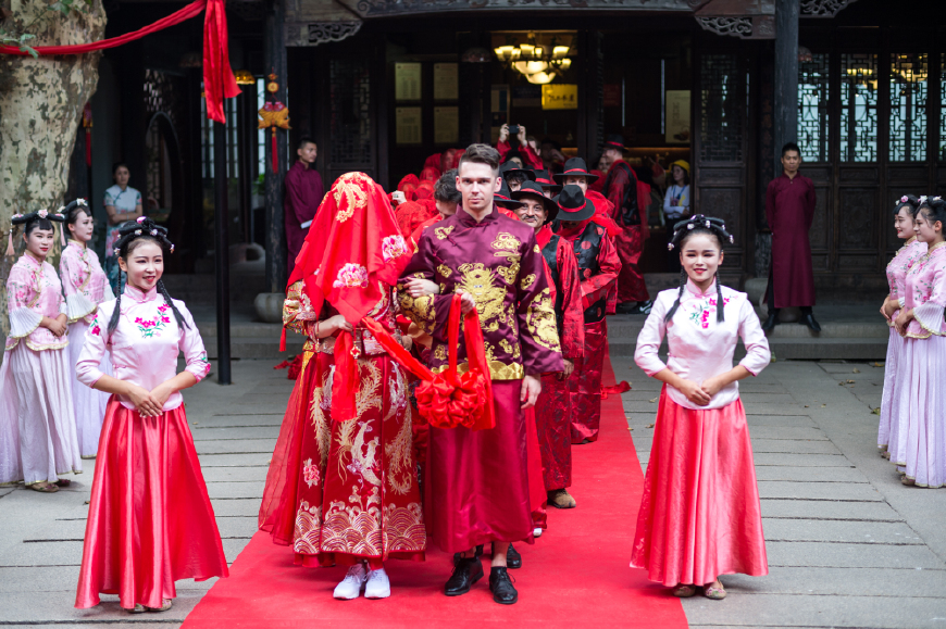 七夕迎佳人,南浔古镇上演史上最隆重水乡婚礼